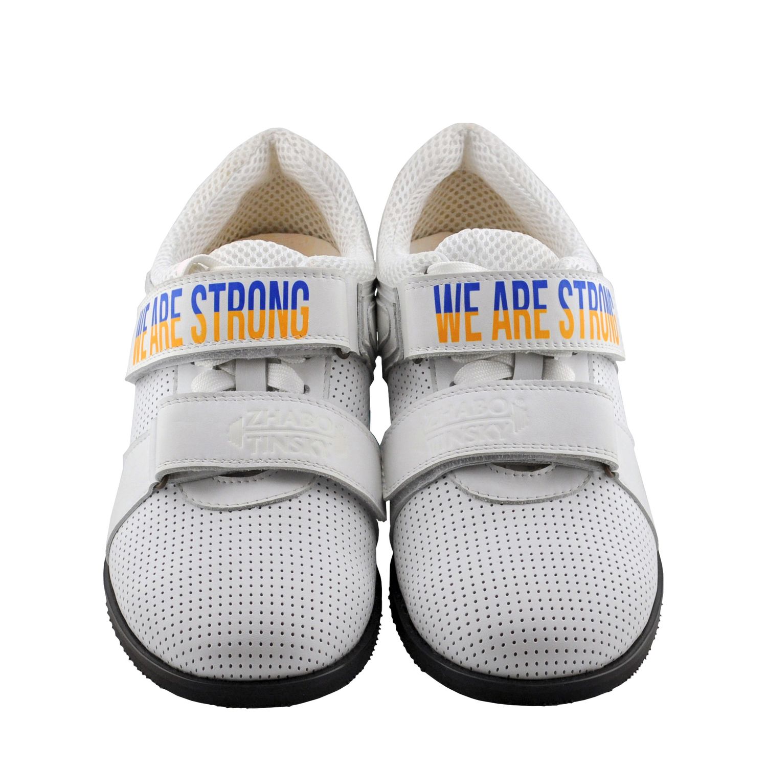 Weightlifting shoes Zhabotinsky We are strong, white, size 36 (UKR)