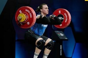 Anastasia Manevskaya won three bronze medals at the World Weightlifting Cup