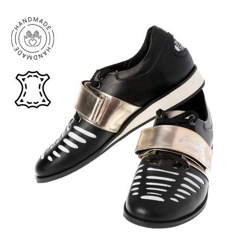 Custom Weightlifting shoes Lux . Gold.