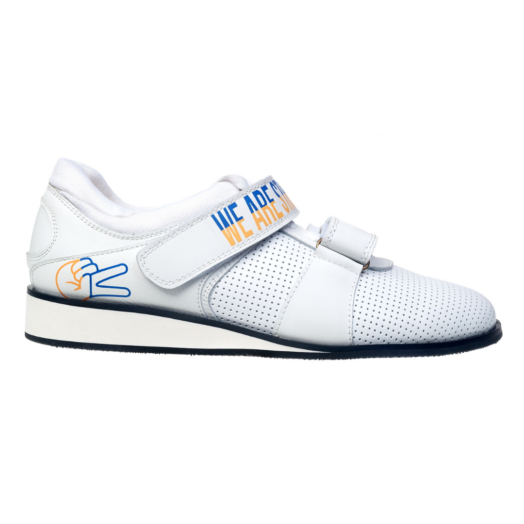 Weightlifting shoes We are strong, white, size 43 (UKR)