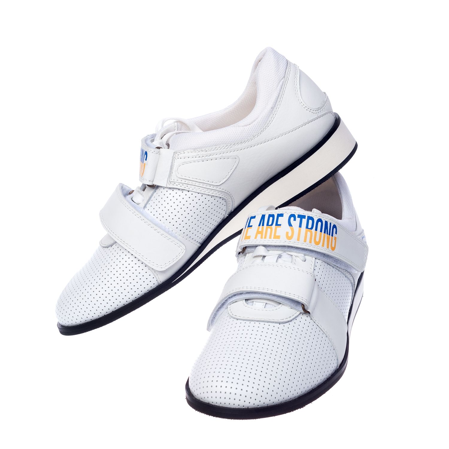 Weightlifting shoes We are strong, white, size 48 (UKR)