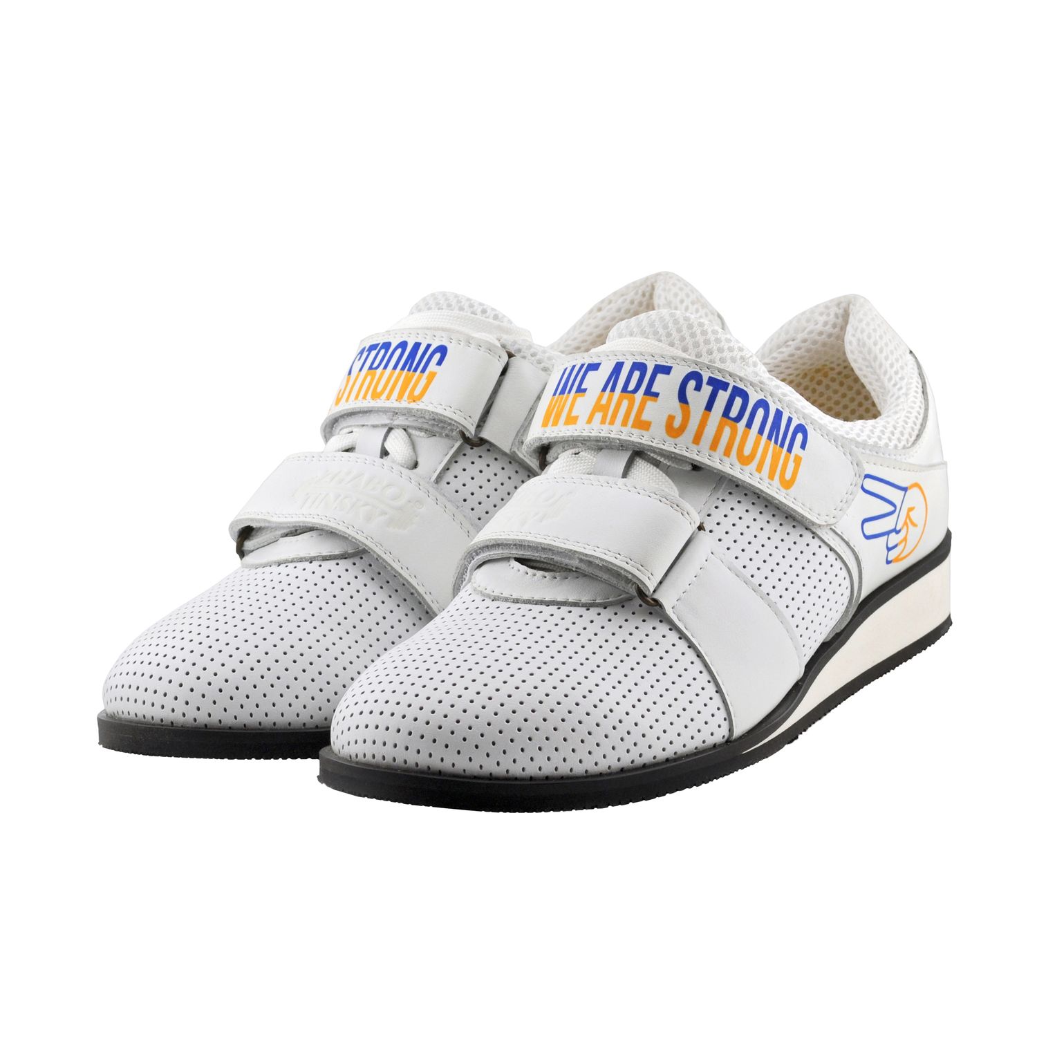 Weightlifting shoes Zhabotinsky We are strong, white, size 37 (UKR)