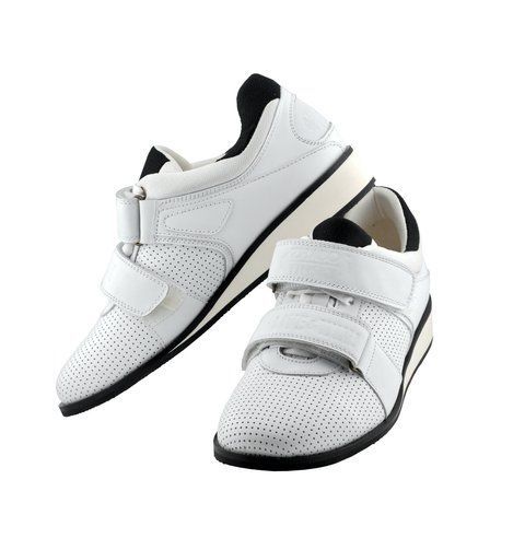 Custom Weightlifting shoes Live&Win, white, Pro Maxi Sole,