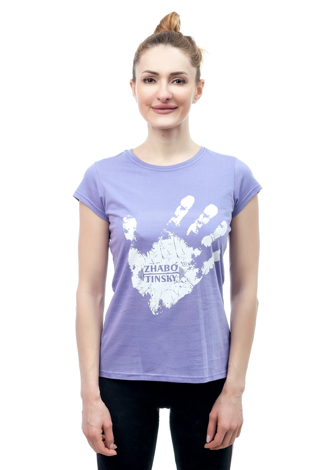 Women's Tee Hand of the winner, lilac, size S