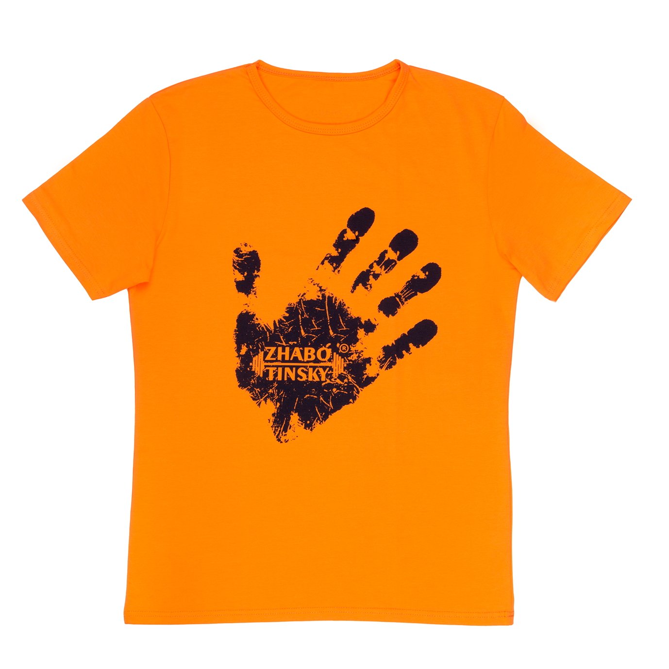 Men's T-shirt Winner's hand, orange, S