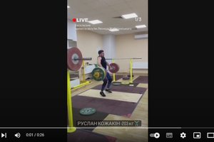 Exclusively! Training of the Ukrainian weightlifting team