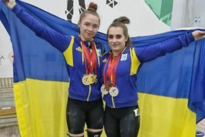 Вітаємо  українських спортсменів з перемогою на Чемпіонаті Європи  з важкої атлетики серед юніорів