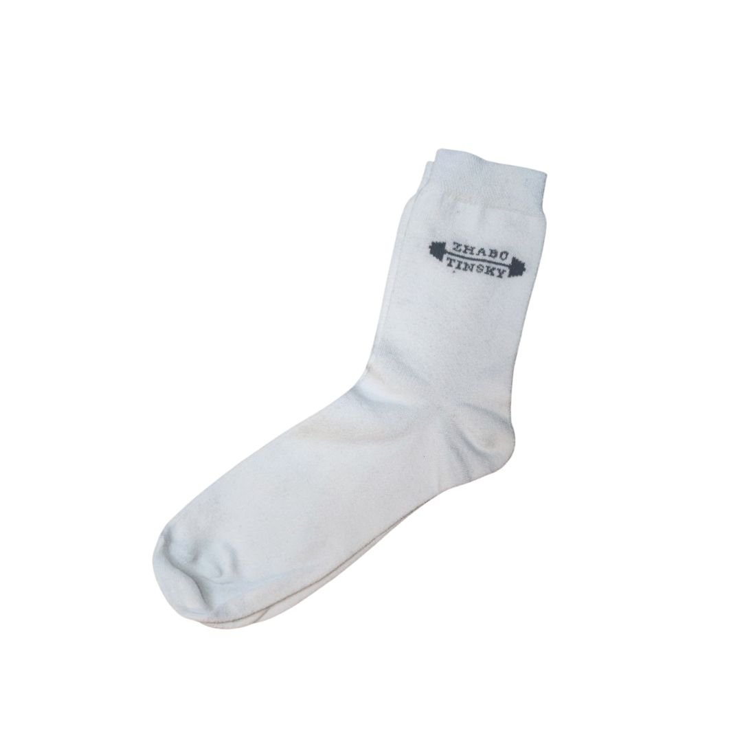 Zhabotinsky functional socks, size 38-41, white